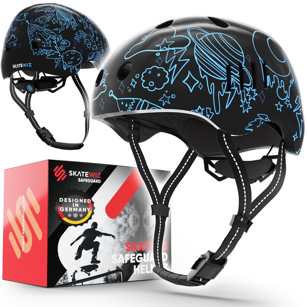 skaterhelm sicherer als fahrradhelm Helm Glänzend
