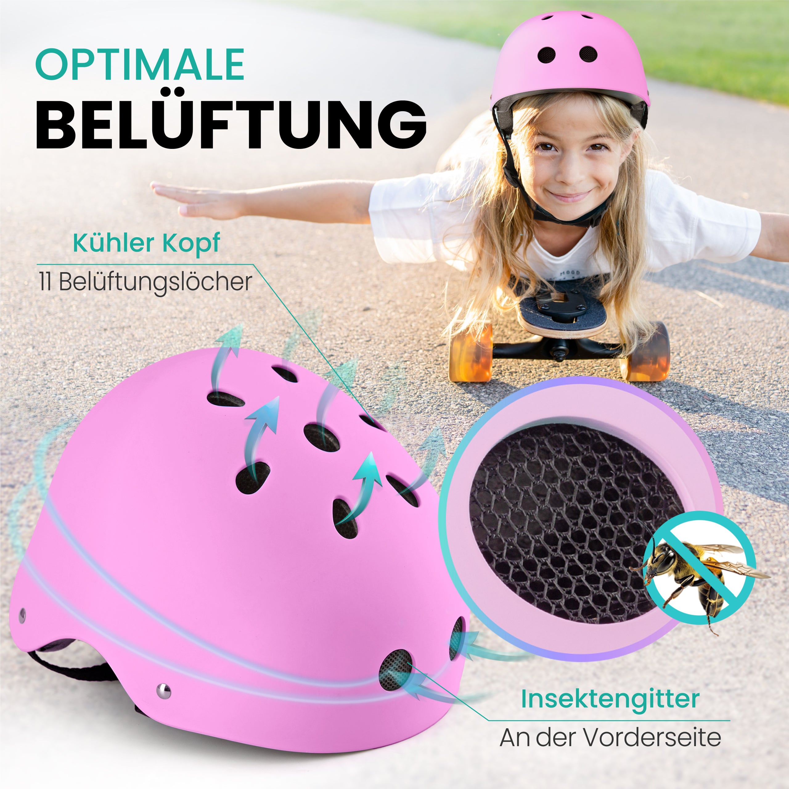 helm für fahrrad und inliner 99FLIPS Helm