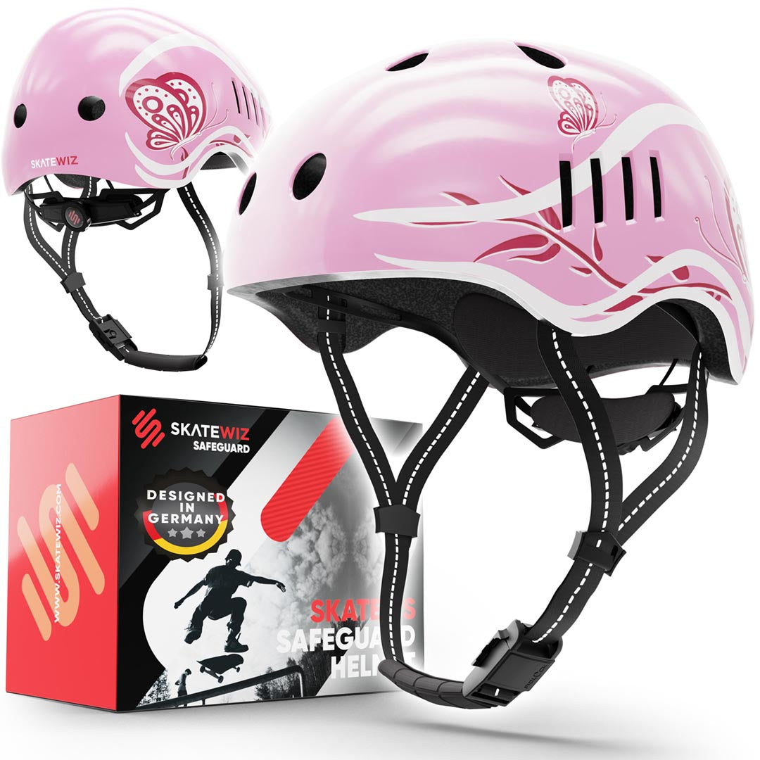 fahrradhelm bunt damen Skate Helm in matten Farben – SKATEWIZ