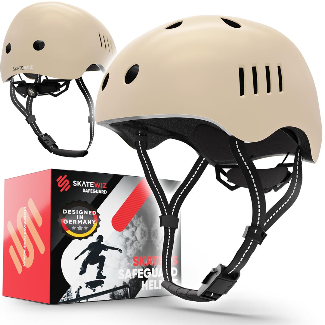 Skate Helm in matten Farben – SKATEWIZ