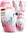 Pink-Weiß